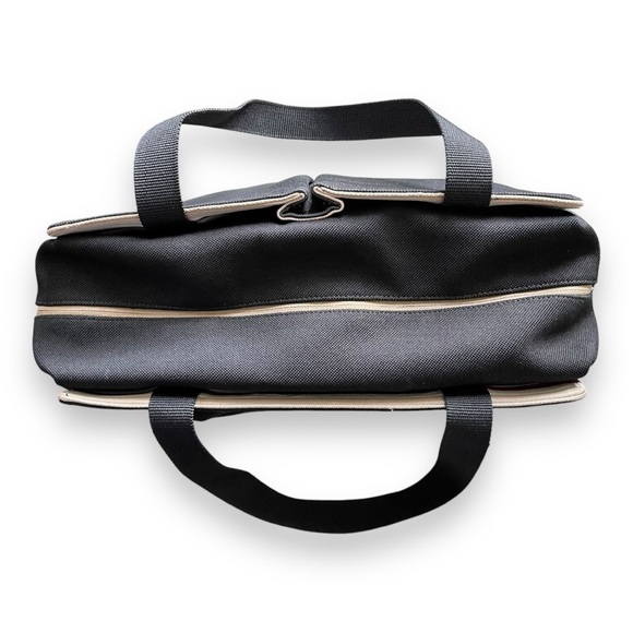 Vintage Lacoste Black Mini Tote Shoulder Bag - Picture 4 of 14